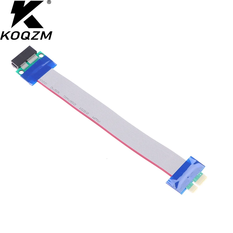 

PCI Expres X1 PCI E Riser Card Extender Extension Ribbon Flexible Relocate Ribbon PCIE Extension Cable Adapter
