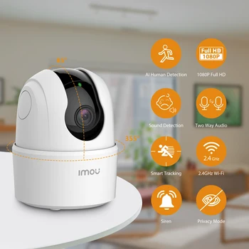 IMOU Ranger 2C 2MP/4MP Home Wifi 360 Camera Human Detection Night Vision Baby Security Surveillance Wireless ip Camera 1