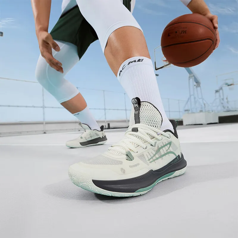 Basketball Shoes 361 Degrees DVD Team Low-top Wear-resistant Non-slip Professional Male Sneakers