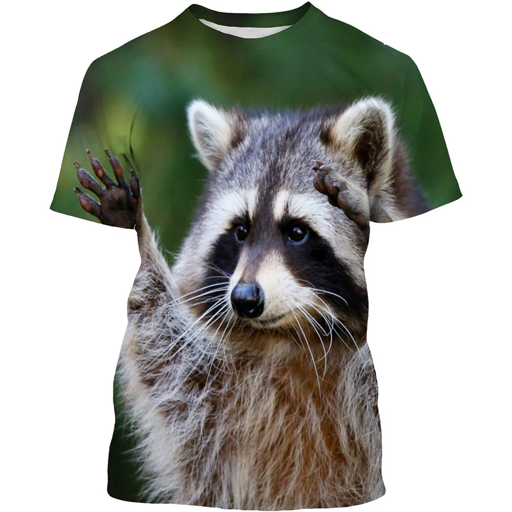Funny Animal Oversized T Shirt for Men and Women