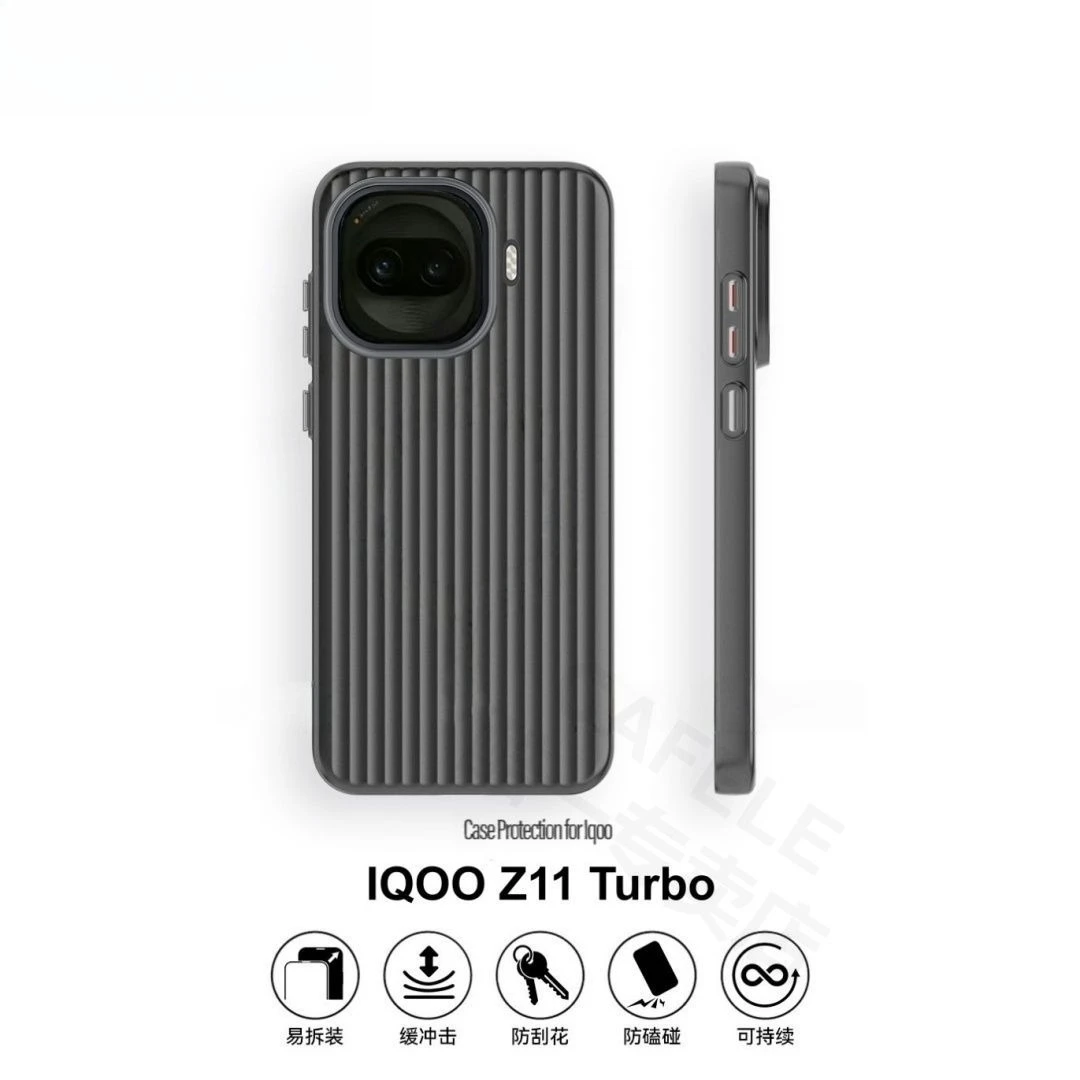 Luxury Magnetic Shockproof Case with Grating Design and Skin-Friendly Feel