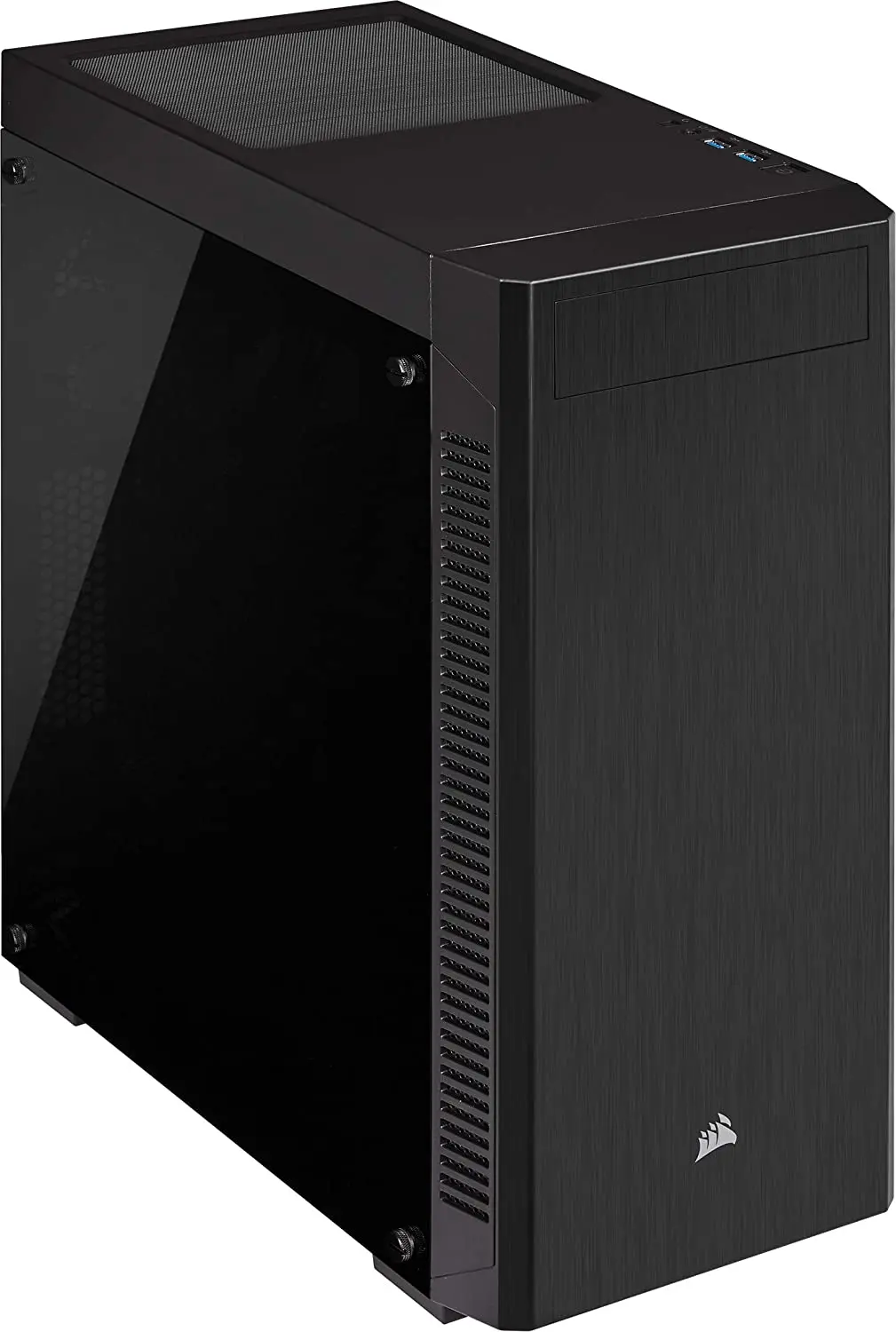 Corsair Cc 9011183 Ww Tamperli Mid Tower Nero, Pannello Laterale In Vetro Temperato Mid Tower Computer Case, 2021, Spedizione Veloce, In Magazzino