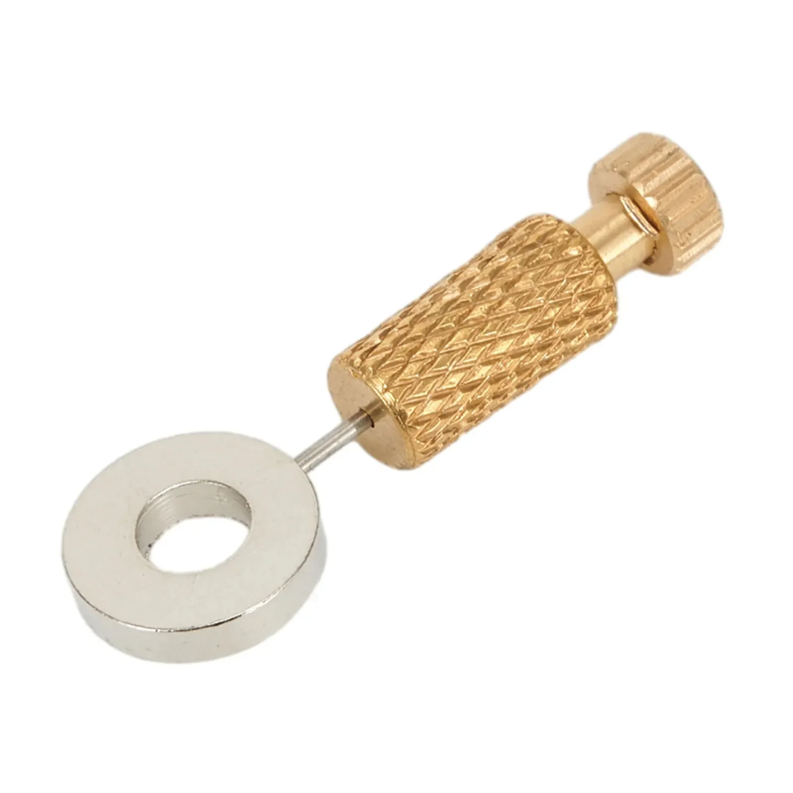 Leather DIY Tool with Basting Needle Double Sided Cutting Knurled Non Slip Base Design Assists in Pre emptive Hole Alignment