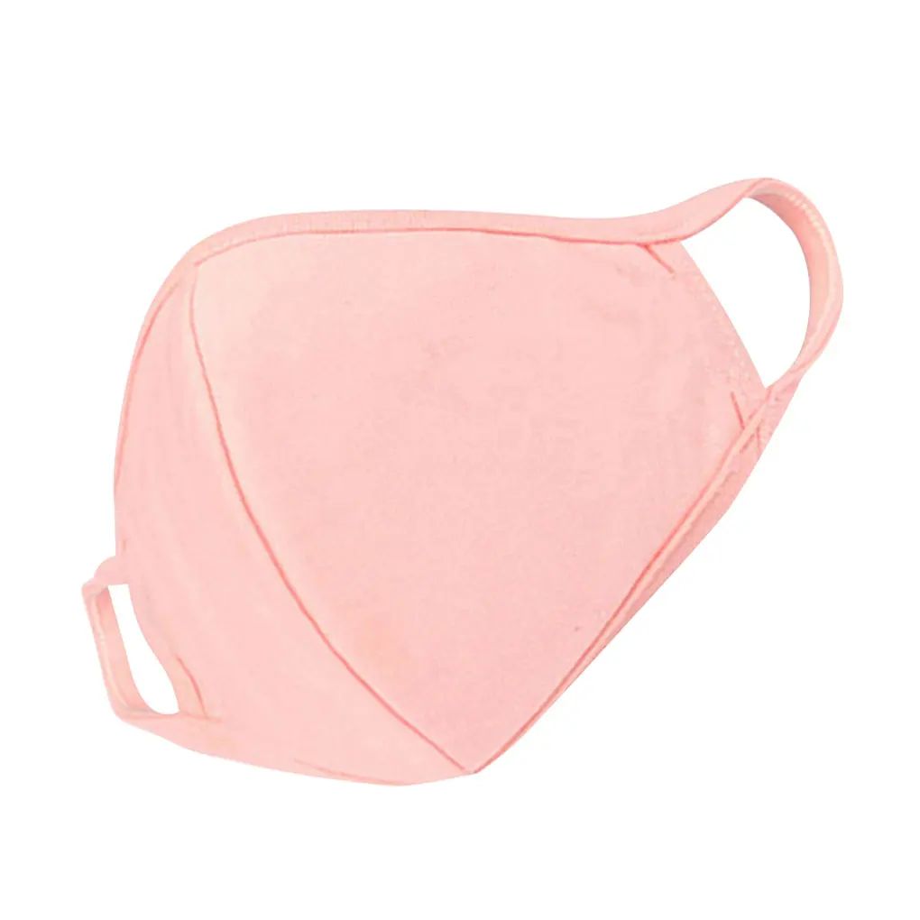 1pcs Eco-friendly Face Masks Safe Protection Essential Spring Summer Men Women Dustproof Cotton Thin Personality 3D Mask