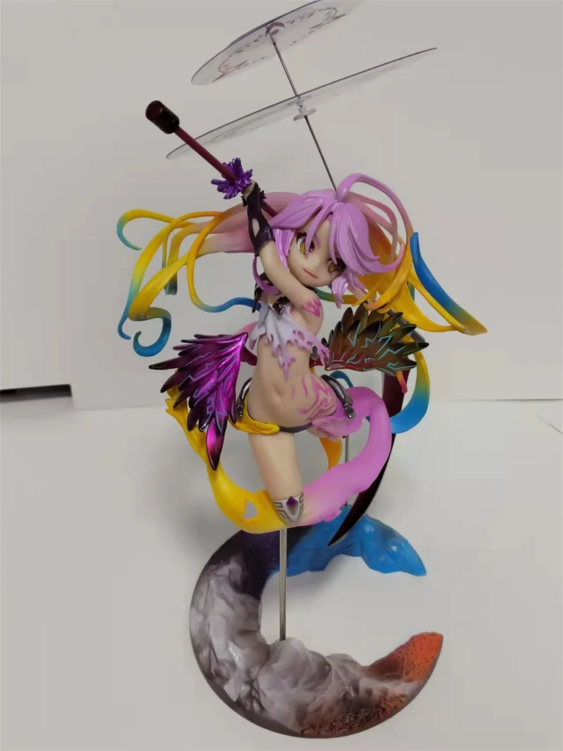 18cm No Game No Life:Zero Anime Figure Schwi Jibril Action Figure No Game  No Life Shuvi Dola Shiro Figurine Model Doll Gift - AliExpress