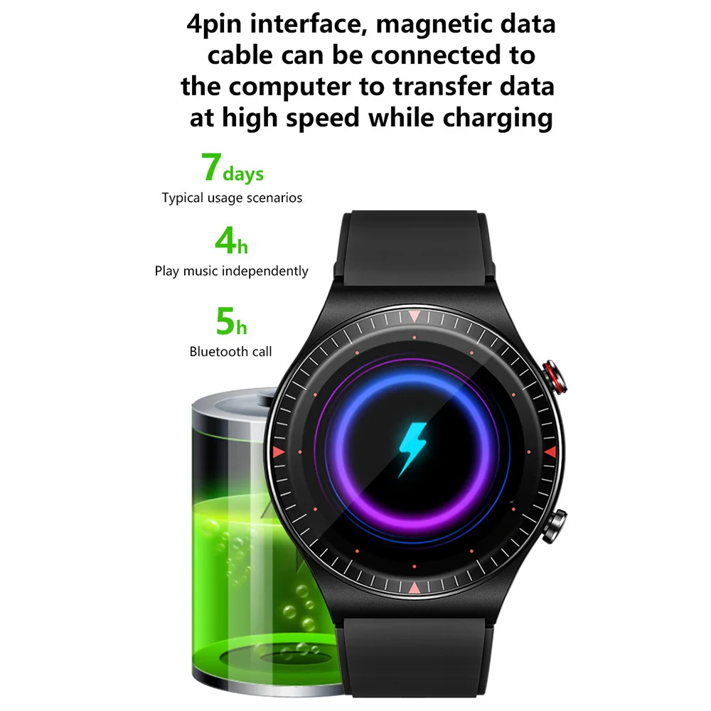 2022 4GB ޸ Ʈ ġ   ȭ   Smartwatch  ո ð Andriod IOS  TWS ̾