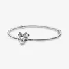 2024 Disney New Silver plata 925 Mickey Minnie Bracelet Charms Suitable For Original  925 Diy Beads Women Jewelry 5