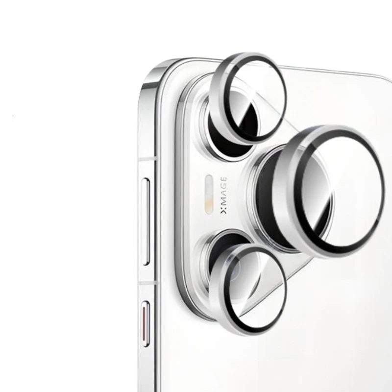 Premium Camera Lens Protector - Aluminum Alloy & Tempered Glass