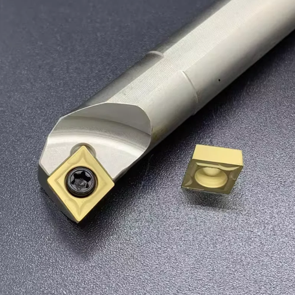 95 ° Mini-Drehmaschinen-Werkzeughalter für Metall 7-32mm SCLCL/SCLCR06 SCLCR09 SCLCR12 CNC-Halterung für CCMT-Einsätze, Lochbohrstange – Detail 12