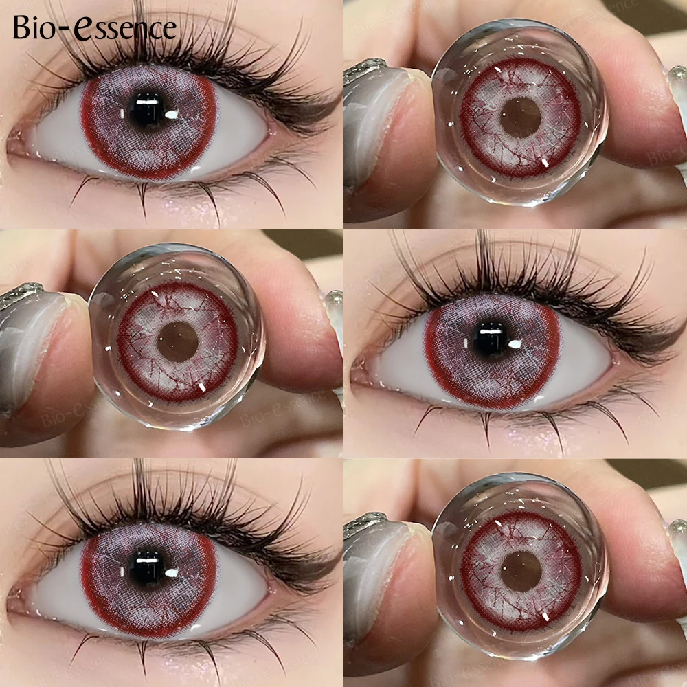 Halloween Costume Colored Contact Lenses - Purple Cosplay Edition | 1-Year Fashion Beauty Lenses