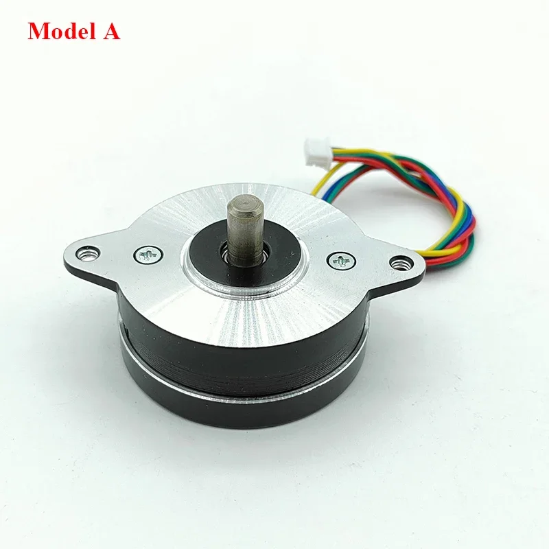 3D 프린터 CNC 로봇용 소형 원형 박형 스텝퍼 모터, 마이크로 2 상 4 선 스테핑 모터, 0.9 도, 36mm, 5mm 샤프트 도르래