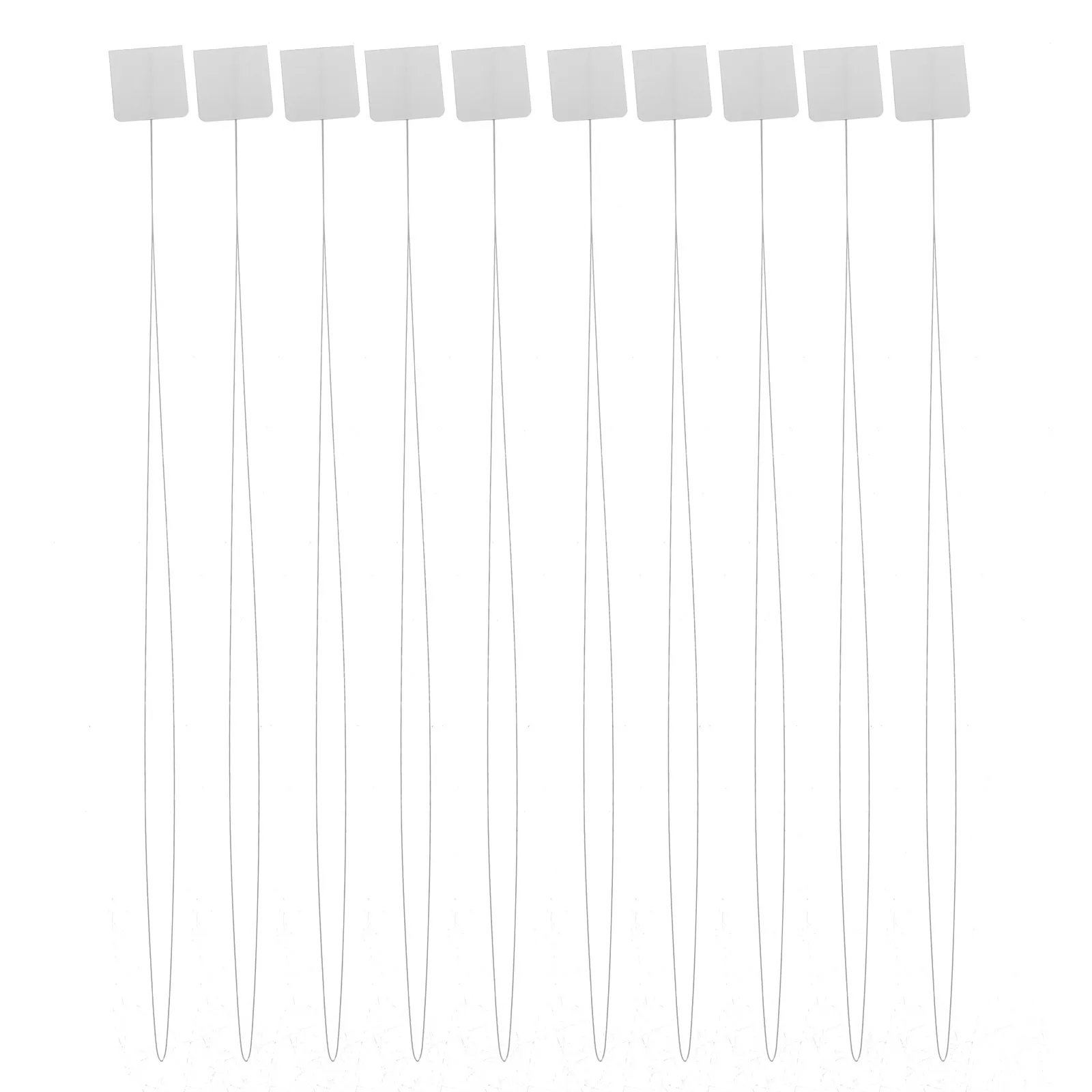 20개입 컴팩트 롱 와이어 루프 실끼우개, 자수실, 두꺼운 원단, 바느질, 뜨개질, 퀼팅용 스틸 바늘 실끼우기 도구