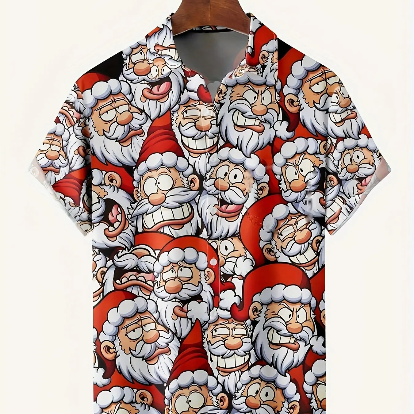 Shirt for Boy Chritmas Santa Claus Print Clothes for Children from 1 to 12 Years Shirt Casual Outerwear Tops Autumn Boy Clothes