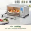 Convection Toaster Oven, Stainless Steel, 16.93"D x 20.87"W x 11.42"H, TOB-260N1 3