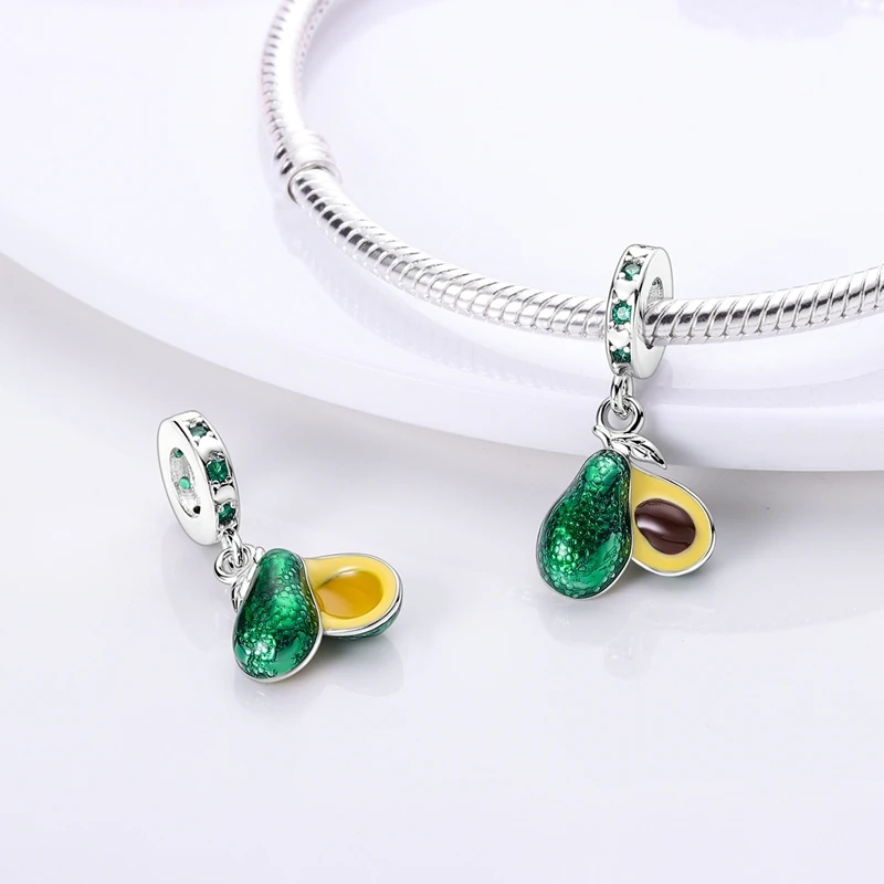 925 Silber Handtaschen-, Ballon-, Kamera- und Reise-Anhänger-Perlen passend für Original-Armbänder – Original-Charms für die Schmuckherstellung – Detail 26