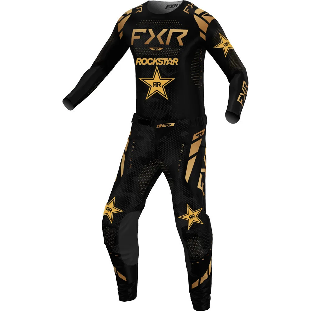 Helium FXR Gear Set mx Combos Off Road Jersey Set ATV kit Breathable Dirt Bike Suit Motocross Kit motocross gear set