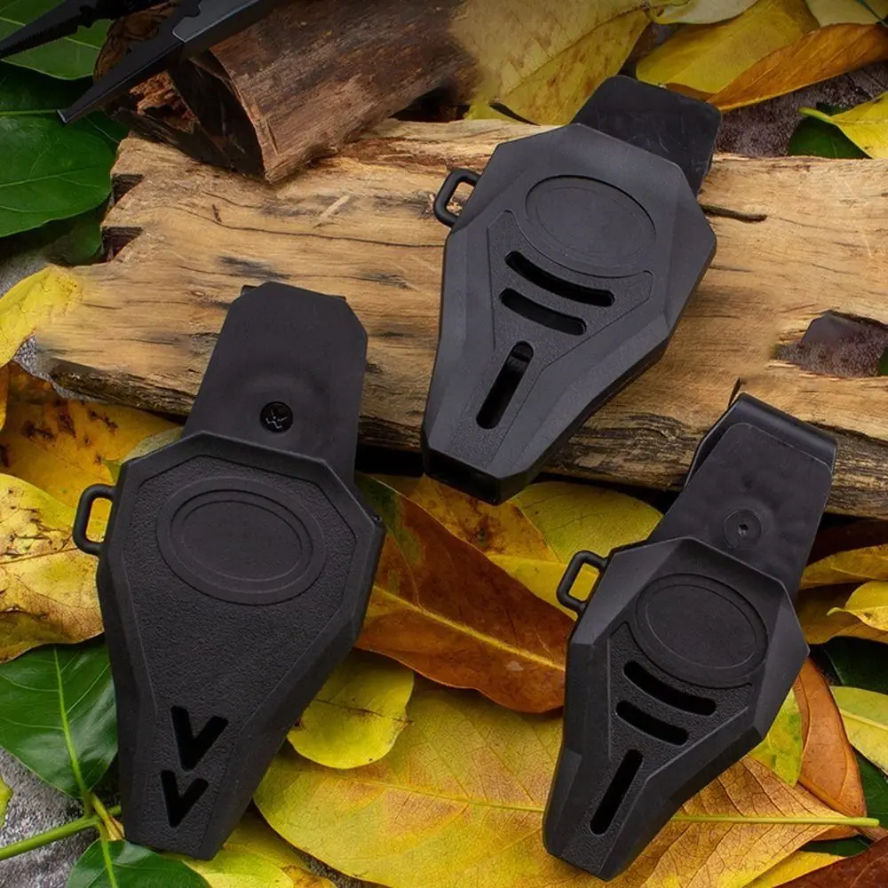 Fishing Tackle Storage Bag 360 Rotation Fishing Plier Storage Bag Waterproof TPR Material Sheath Buckle Pouch Quick Belt Clip Buckle Lightweight