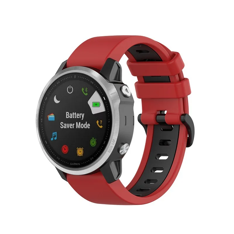 22mm 26mm Silicone Qucikfit Strap For Garmin Enduro Watch Band Fenix 6 6X Pro 5X Plus/TACTIX DELTA/MK2i/Forerunner 945 Watchband