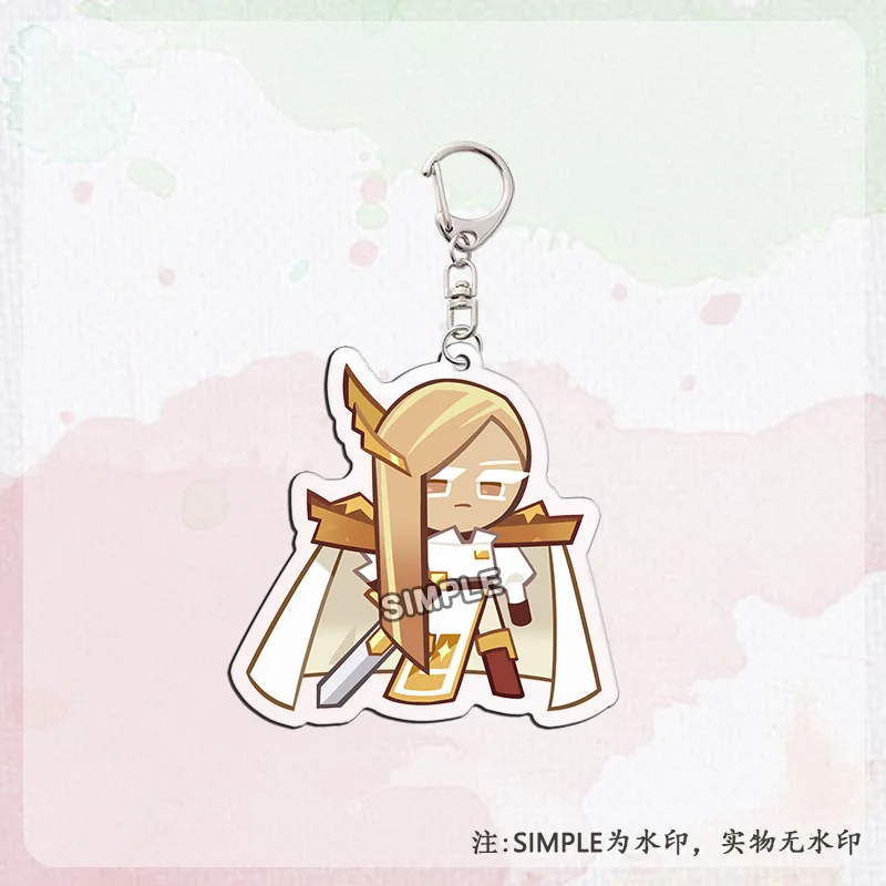 Chibi Keychain Collection: Cute and Whimsical Cookie-Inspired Accessories