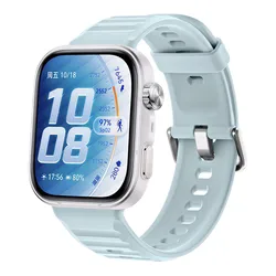 Silicone Quick - Release Waterproof and Sweatproof Watch Band - Huawei watch fit 4 (Glacier Blue)