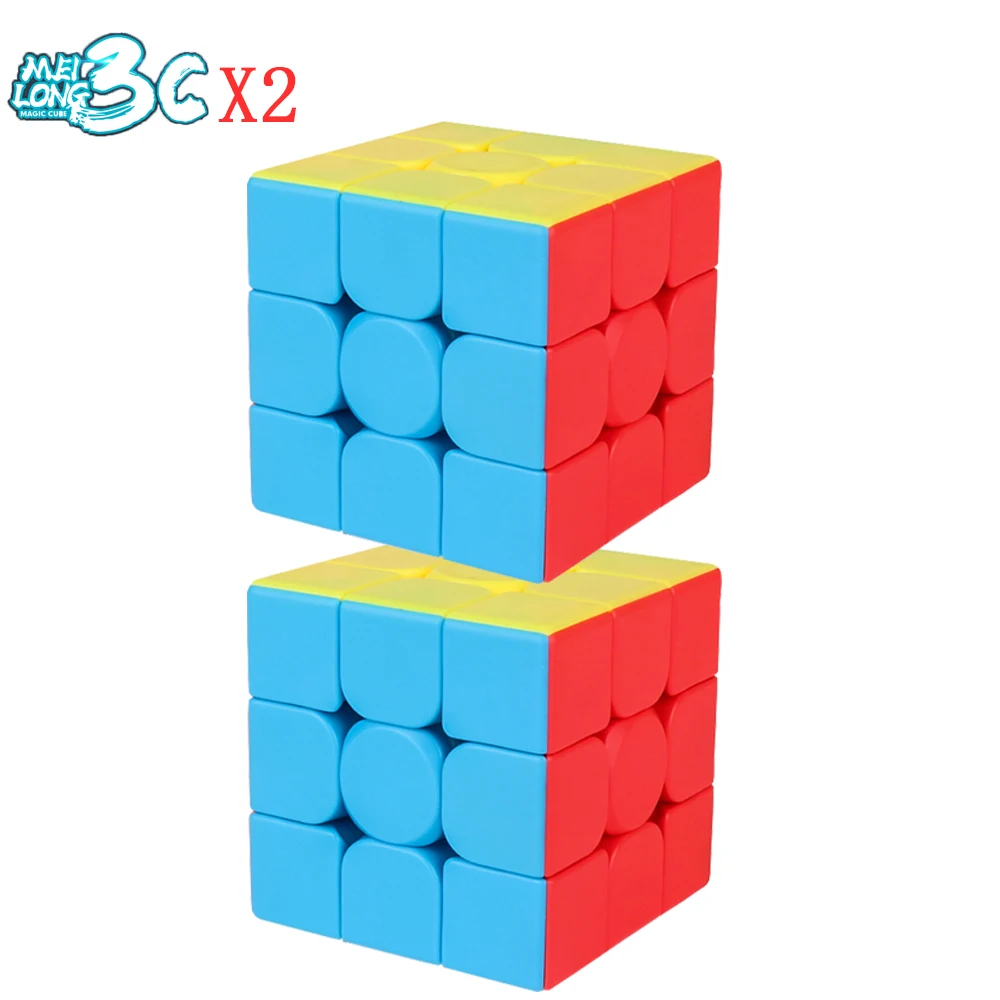 Cubo Mágico Meilong 3C 3x3x3 Original Moyu – Walderes Jogos