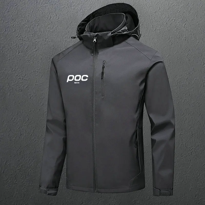 Autumn Outdoor Windproof Cycling Jacket Waterproof Mens Motocross Jacket Mtb MOTO POC Cycling Windbreaker Mountain Bike Clothing