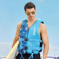 Life Jacket Large Buoyancy Neoprene Life Vest Surf Raft Kayak Fishing Jet Ski Water Sport Safety Swimming Rescue Life Jacket 1