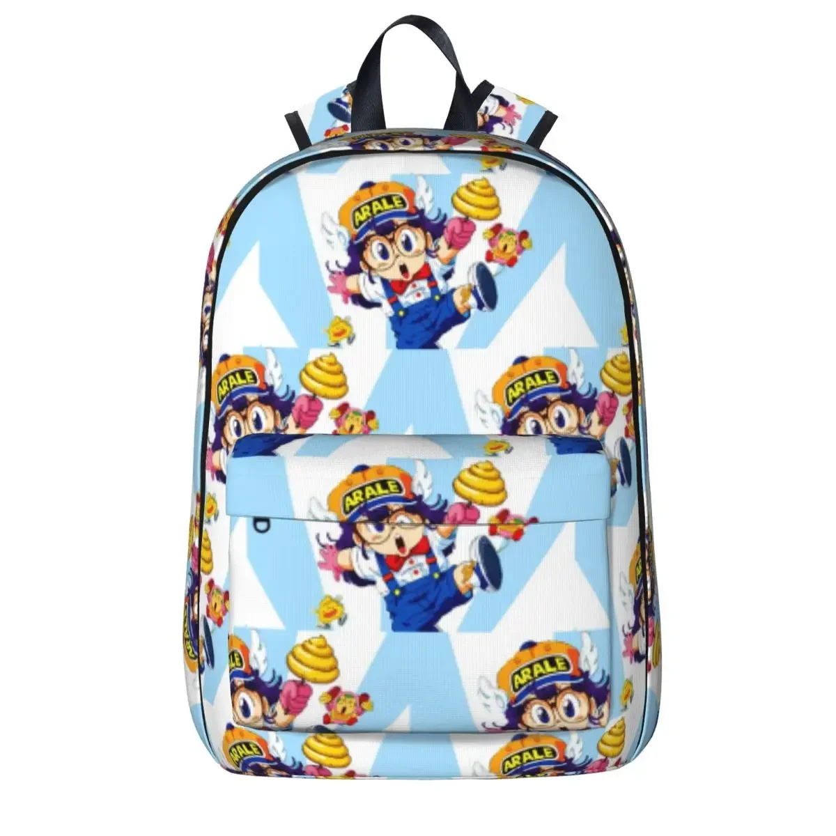 

Рюкзаки Arale Unchi-kun, вместительная Студенческая сумка для книг, сумка на плечо, рюкзак для ноутбука, дорожный рюкзак, детская школьная сумка