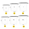 6 PCS Outdoor Waterproof Bag Dry Sack for Drifting Boating Floating Kayaking Beach Waterproof Beach bag Durable dry bag 5