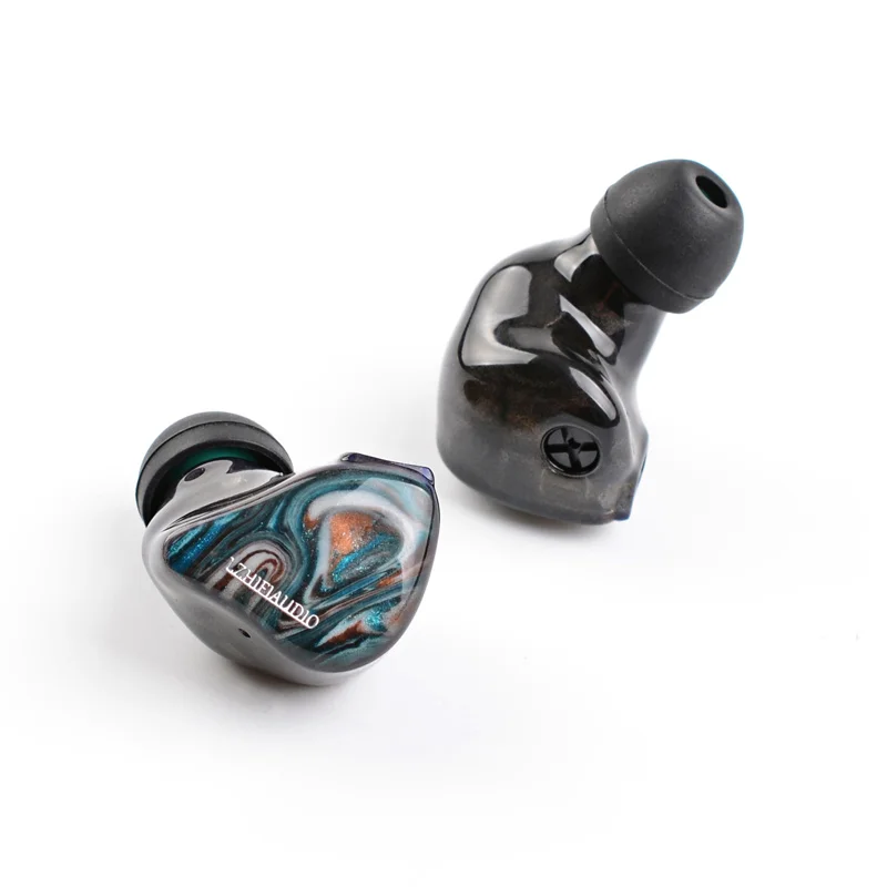 LZ A4 PRO HiFi IEMs In Ear 1DD+3 Knowles BA Hybrid Driver Audiophile Earbud Adjustable Tone with Detachable 2-pin Audio Cable