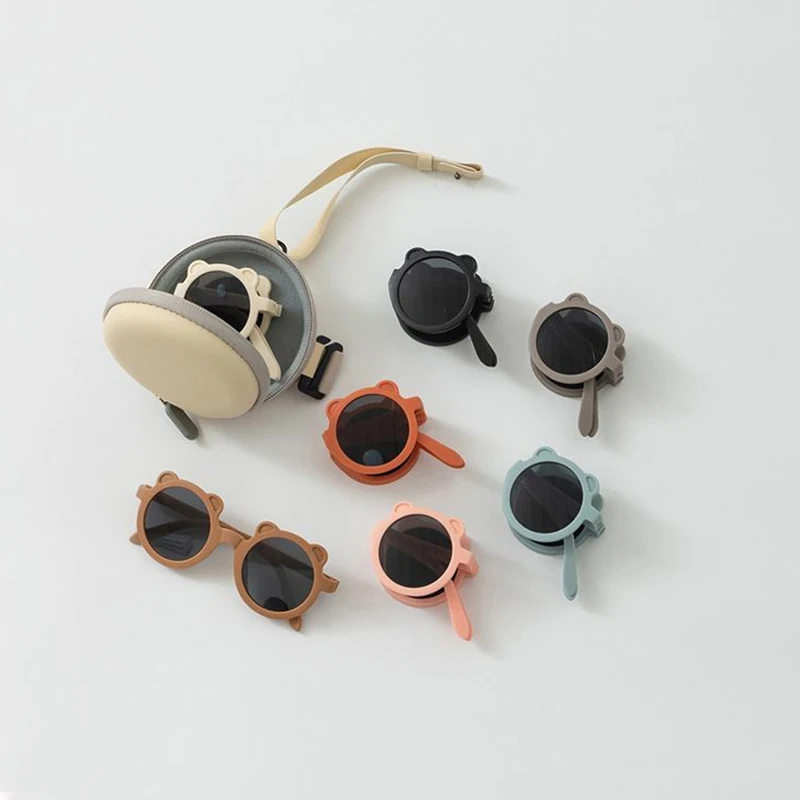 Cartoon Frog Eyewear Multi-color Glasses Cute Comfortable Kid Sunglasses Bright Wear-resistant Children Sun Glasses