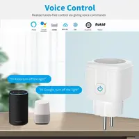 20A EU Smart Plug Tuya Wifi Socket Voice Control Remote for Alexa Yandex Google Home Energy Monitoring Function Alice - Image 3