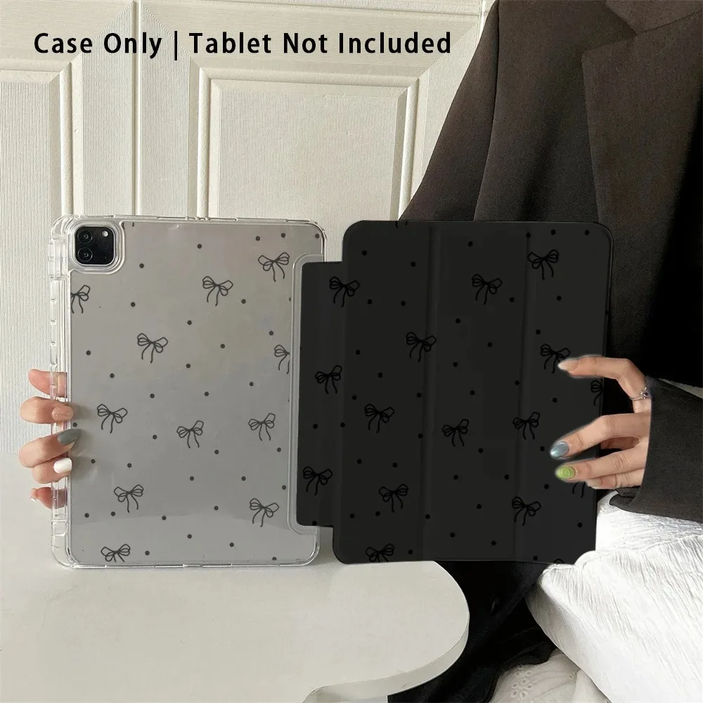 Bowknot Polka Dots iPad Case