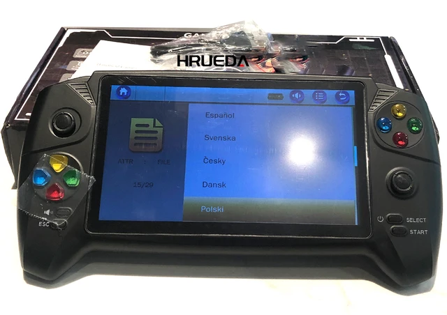 7 inch Retro handheld game console many emulators 16G 10000+