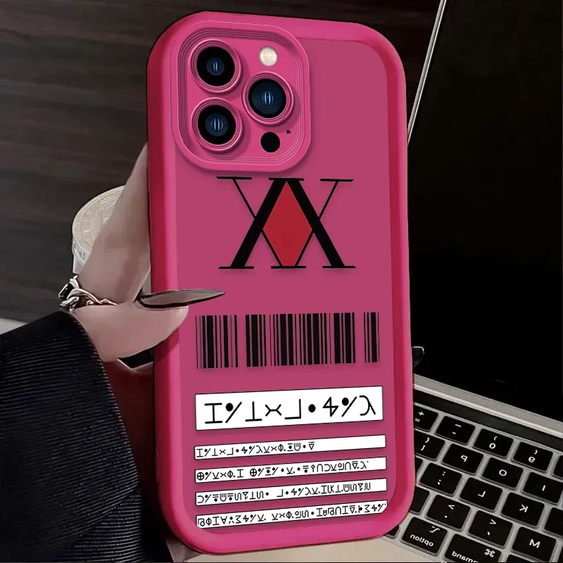 Anime Hunter X Hunter Soft Silicone Phone Case Cover