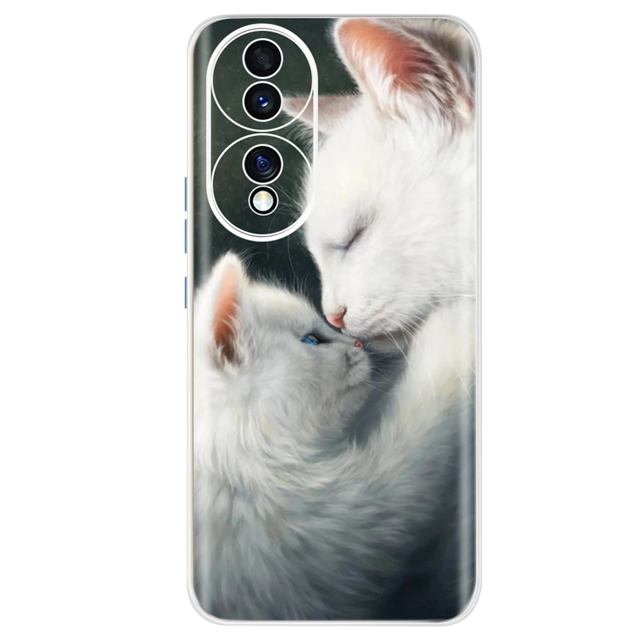 Colorful Painted Shockproof Silicone Case - Fashionable Protective Cover