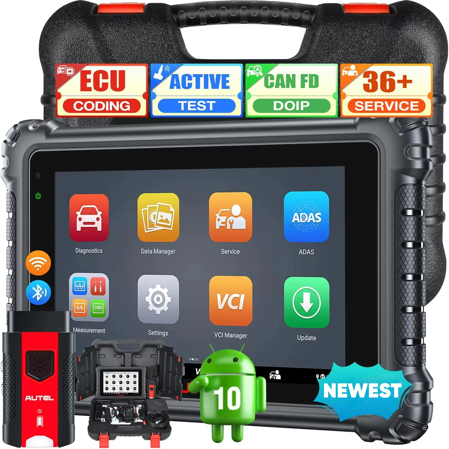 The Autel Scanner MaxiCOM MK906 PRO Is The Upgrade Version Of MS906 PRO And Mk906bt