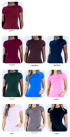 Camiseta de entrenamiento sin costuras para mujer para entrenamiento de yoga y gimnasio. Este top deportivo de color sólido y de secado rápido ofrece comodidad y respirable con sensación cero.