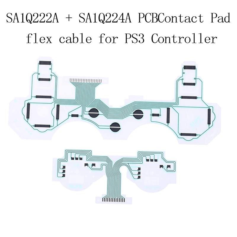 Sa1Q222A + 224A Circuito A Nastro Pcb Contact Pad Flex Cable Per Controller Ps3 Consigliato Installazione Professionale