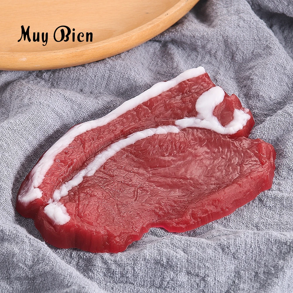 Simulation Meat Food Model for Store Kitchen Market Display Photography Cooking Toys