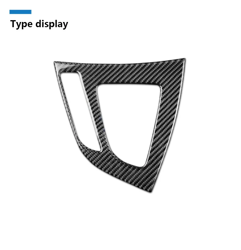 AIRSPEED für BMW F20 F21 LHD Auto Innen Carbon Fiber Gear Shift Panel Abdeckung Trim Auto Aufkleber 1 Serie 116i 118i Zubehör – Detail 2