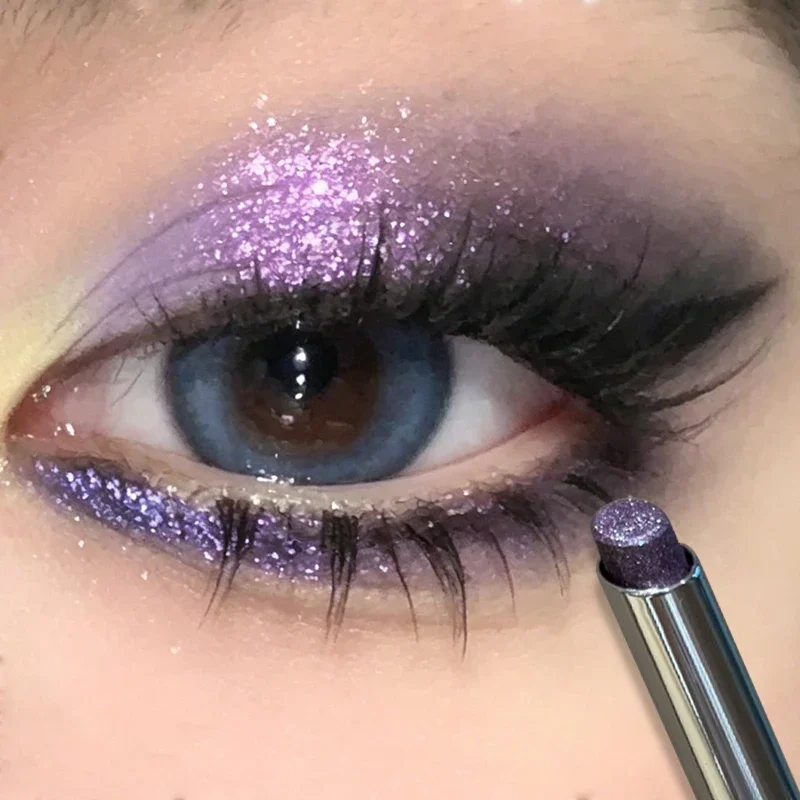 Pearlescent Eyeshadow Stick Waterproof Long Lasting Highlighter Pen_voghion.com
