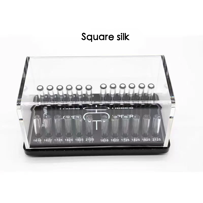 Orthodontic Bow Box Square Wire Round Wire Sorting Frame Pre-Formed Bow Placing Box Nickel-Titanium 1pcs