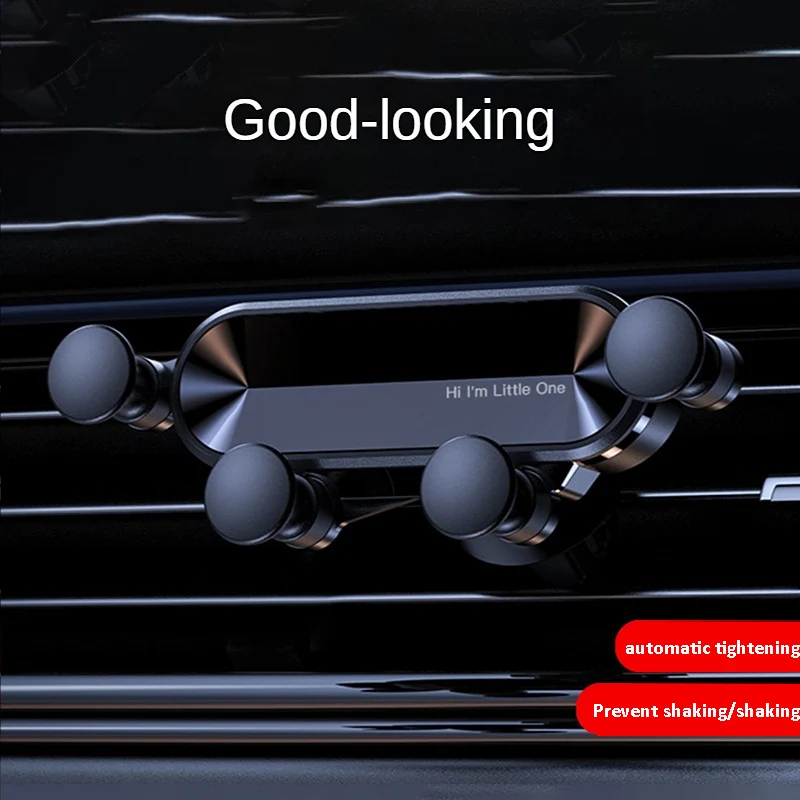 Creativity Anti slip Car Phone Holder Car Accesorries Air Outlet Clip Type Mini Navigation Phone