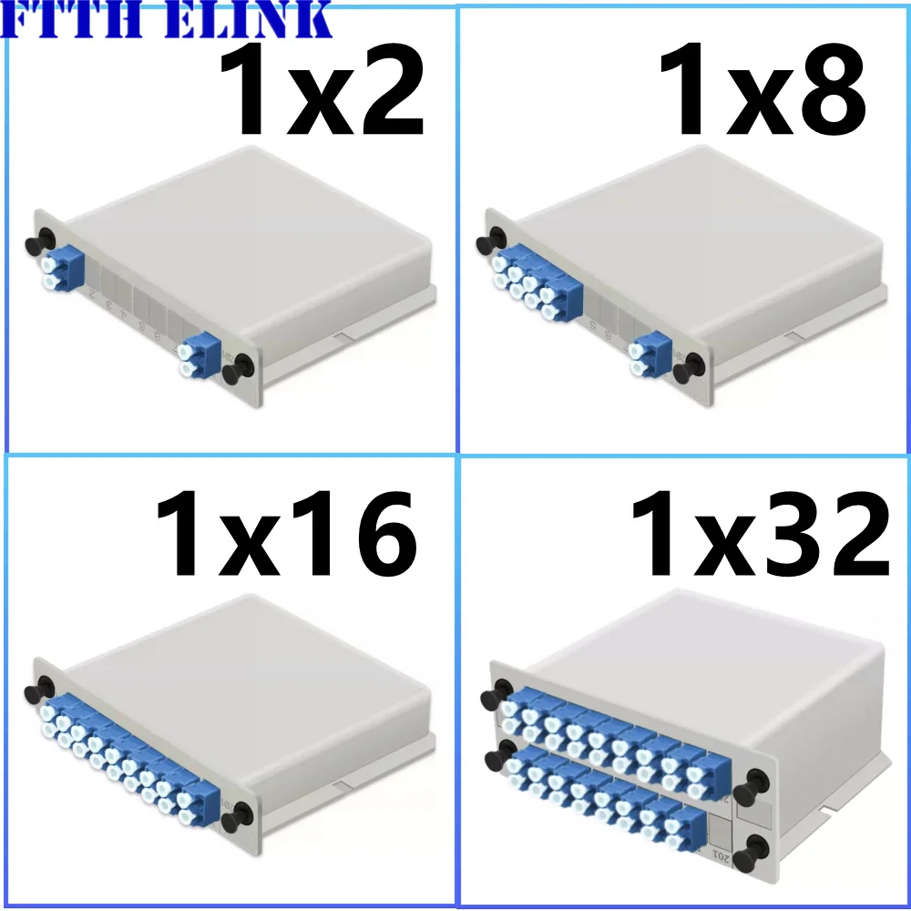 Кассета-оптоволоконной-муфты-для-телекоммуникаций-lc-splitter-sm-lgx-box-1-2-1-4-gepon-ftth-upc-1-8-1-16-1-32-5-шт