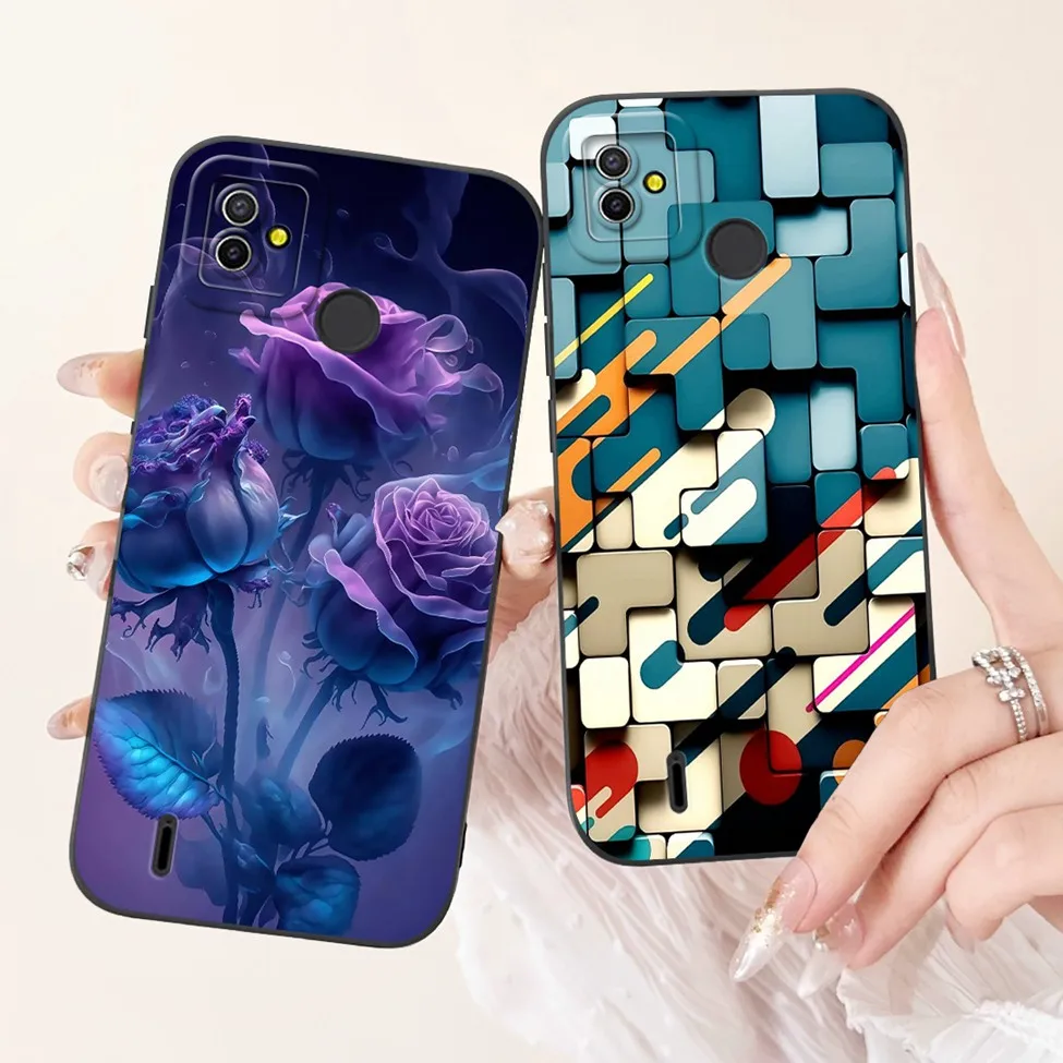 Silicone Cute Fashion Butterfly Flower Love Painted Phone Case