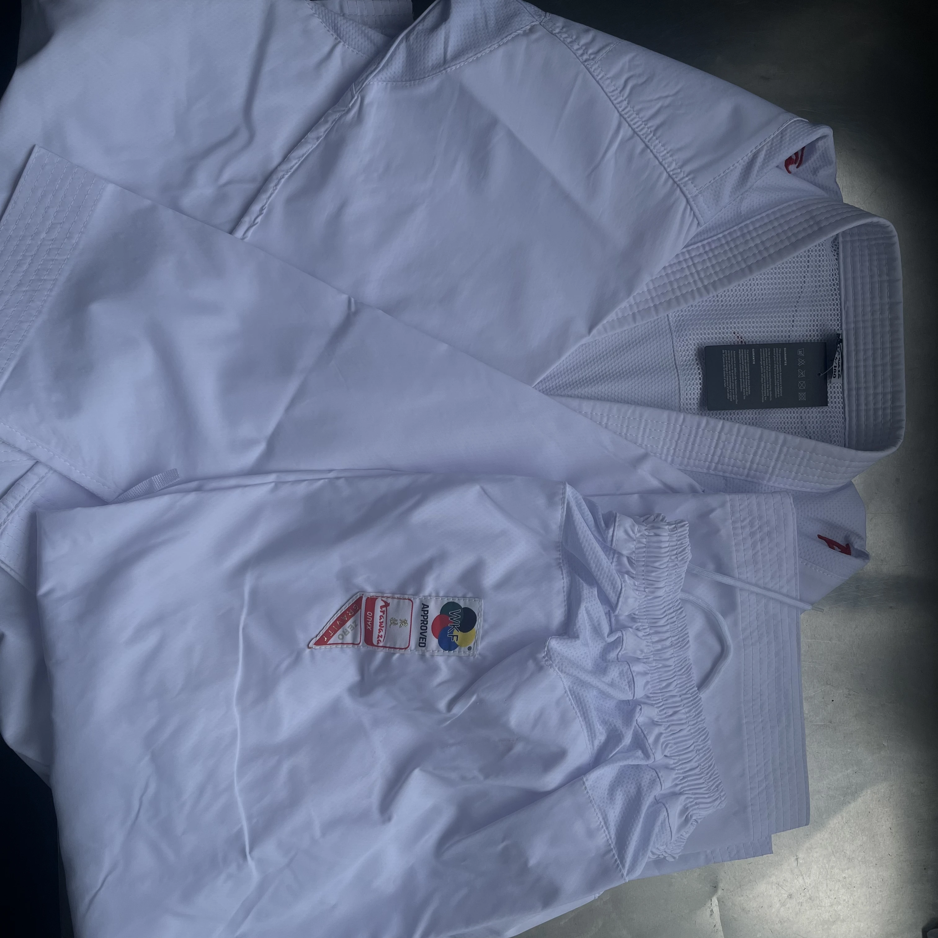 Karate uniform Breathable Lightweight Kids Adults Gi Pants Jackets Martial Arts Free Belt