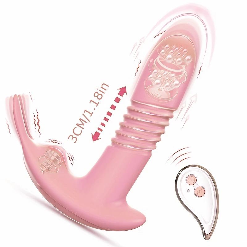 Female Sex Toys Vaginal Vibrators Clit Sucking Vibrator Anal Plug Vibrator Clitoris Vibrator Vibrator Sex Toy Dildo Sex Toys Dildo Vibrator For Women Anal Plugs Telescopic Rotating Vagina G Spot Massage Clitoris Stimulator Remote