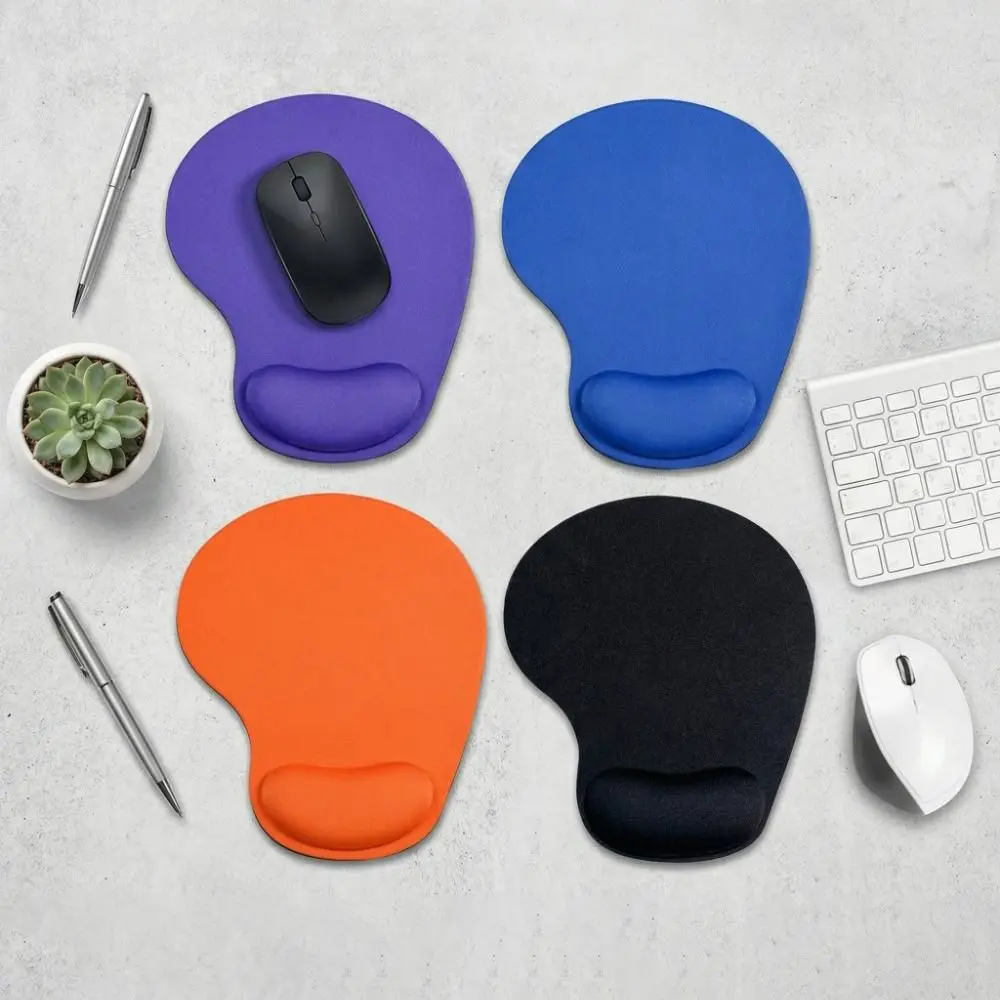 Deluxe Ergonomic Waterproof Mouse Pad with Wrist Support - Non-Slip & Multi-Color Design