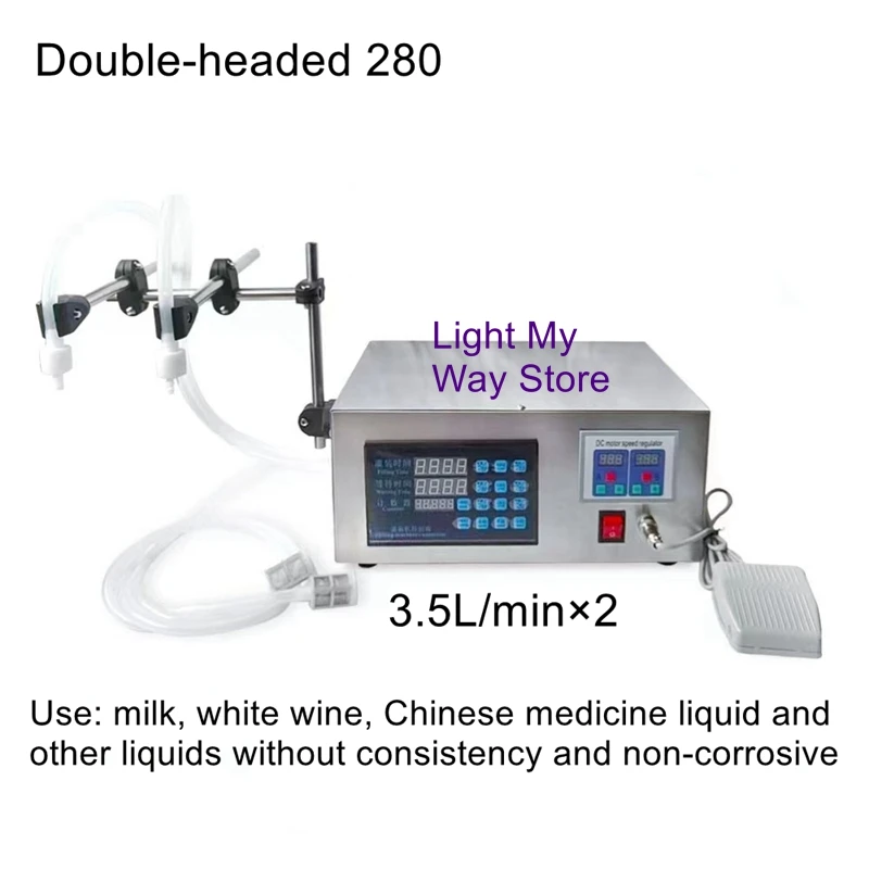 High precision filling machine GFK280 small CNC liquid Electric liquor and beverage quantitative filling machine veterinary immunofluorescence quantitative analyzer for vet use